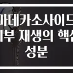 마데카소사이드 피부 재생의 핵심 성분