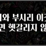 방어와 부시리 이것만 알면 헷갈리지 않아