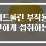 시트룰린 부작용! 안전하게 섭취하는 법