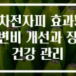 차전자피 효과! 변비 개선과 장 건강 관리