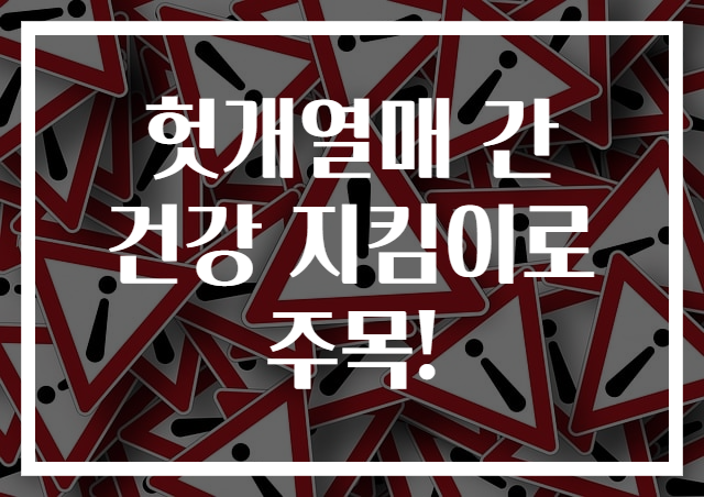 헛개열매 간 건강 지킴이로 주목!