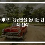 다이어트 성공률을 높이는 심리적 전략