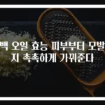 동백 오일 효능 피부부터 모발까지 촉촉하게 가꿔준다