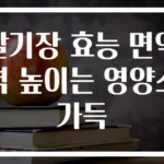 찰기장 효능 면역력 높이는 영양소 가득
