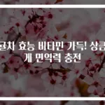 청귤차 효능 비타민 가득! 상큼하게 면역력 충전