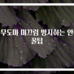 나무도마 미끄럼 방지하는 안전 꿀팁