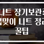 니트 장기보관? 봄맞이 니트 정리 꿀팁