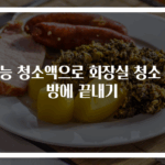 만능 청소액으로 화장실 청소 한방에 끝내기