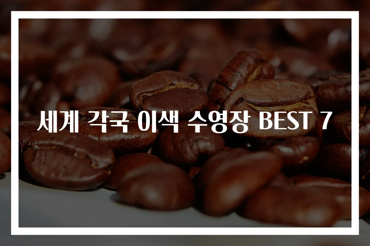 세계 각국 이색 수영장 BEST 7