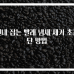 쉰내 잡는 빨래 냄새 제거 초간단 방법