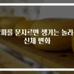 양파를 문지르면 생기는 놀라운 신체 변화