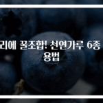 요리에 꿀조합! 천연가루 6종 활용법