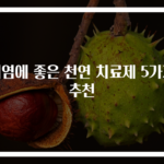 위염에 좋은 천연 치료제 5가지 추천