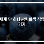 전세계 단 하나뿐인 이색 직업 5가지