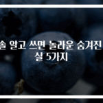 칫솔 알고 쓰면 놀라운 숨겨진 진실 5가지
