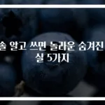 칫솔 알고 쓰면 놀라운 숨겨진 진실 5가지