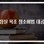 화장실 욕조 청소비법 대공개