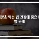 개망초 먹는 법 건강에 좋은 비법 공개