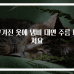 구겨진 옷에 냄비 대면 주름 펴져요