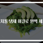 김치통 냄새 이걸로 완벽 제거