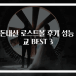 내돈내산 로스트볼 후기 성능 비교 BEST 3