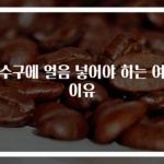 배수구에 얼음 넣어야 하는 여름 이유