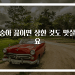 복숭아 끓이면 상한 것도 맛살아요