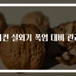 에어컨 실외기 폭염 대비 관리법