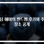 이담 헤어의 빌드펌 후기와 추천 장소 공개