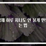 잡채 하루 지나도 안 불게 만드는 법