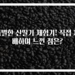 특별한 산딸기 체험기! 직접 재배하며 느낀 점은?