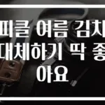 피클 여름 김치 대체하기 딱 좋아요