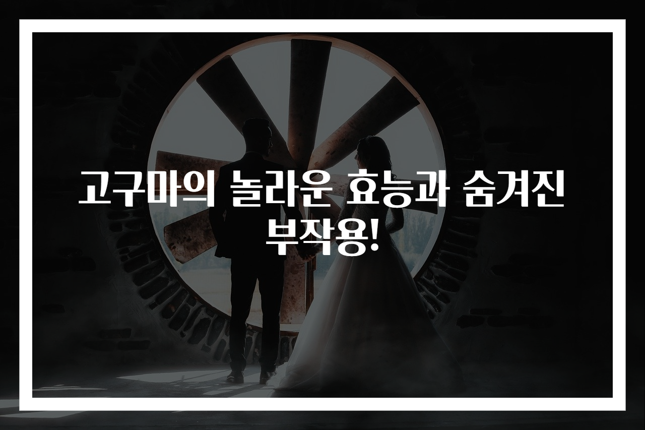 고구마의 놀라운 효능과 숨겨진 부작용!