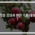 과호흡 증상과 원인 즉시 대처법!