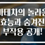 마테차의 놀라운 효능과 숨겨진 부작용 공개!