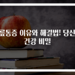 무릎통증 이유와 해결법! 당신의 건강 비밀