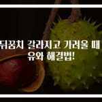 발뒤꿈치 갈라지고 가려울 때 이유와 해결법!