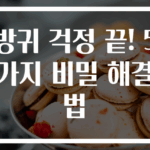 방귀 걱정 끝! 5가지 비밀 해결법