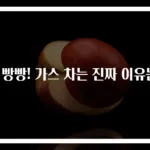 배 빵빵! 가스 차는 진짜 이유는?
