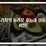 보리차의 놀라운 효능과 칼로리 비밀!