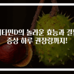 비타민D의 놀라운 효능과 결핍 증상 하루 권장량까지!