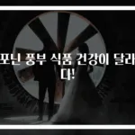 사포닌 풍부 식품 건강이 달라진다!