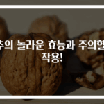 상추의 놀라운 효능과 주의할 부작용!