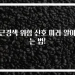 심근경색 위험 신호 미리 알아보는 법!