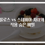 알룰로스 vs 스테비아 차이와 부작용 숨은 비밀