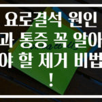요로결석 원인과 통증 꼭 알아야 할 제거 비법!