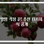 유방암 걱정 끝! 추천 13가지 음식 공개