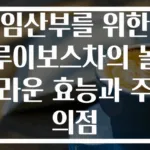 임산부를 위한 루이보스차의 놀라운 효능과 주의점