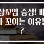 장꼬임 증상! 배가 꼬이는 이유는?