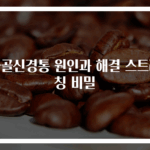 좌골신경통 원인과 해결 스트레칭 비밀